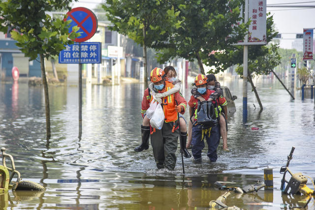 湖南消防 排涝 