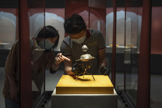 地宫宝藏 法门寺 唐代宫廷文物 展览 琉璃器 陶瓷 