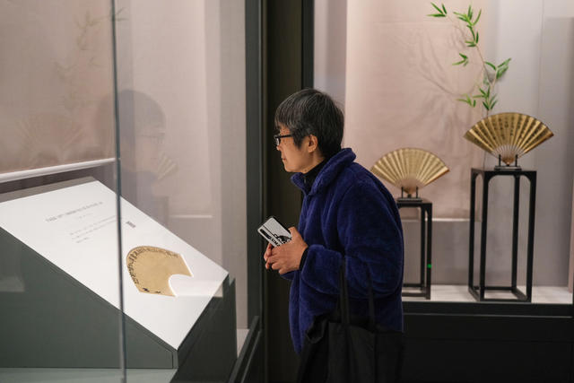 扇面展，湖南博物院，藏扇，扇里，扇外