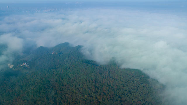 冬日 湖南娄底 山乡图画