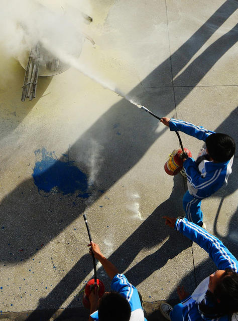 嘉禾：消防演练 构筑安全