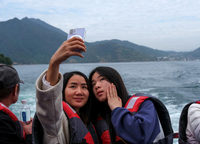 东江湖景区，美丽如画，