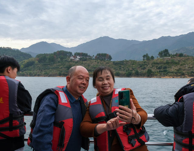 东江湖景区，美丽如画，