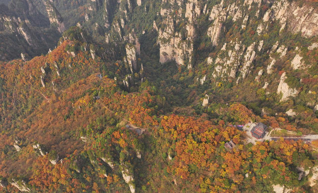 张家界 天子山 冬色 