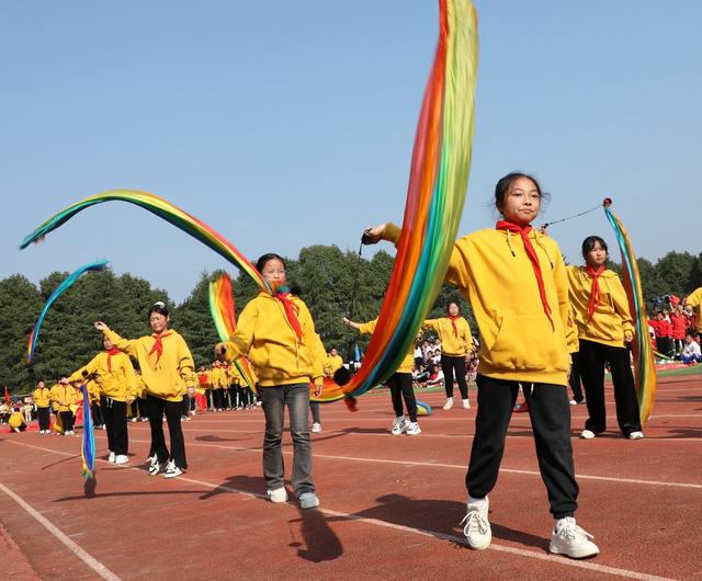  快乐大课间     健康又阳光