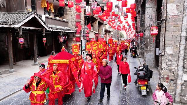 新化 老街婚礼 传统习俗 婚庆 中式婚礼 传统文化 上梅古镇