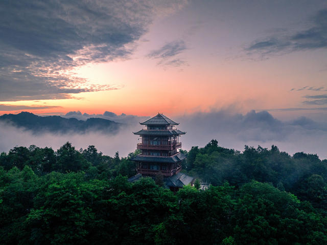 天子阁 晨曦