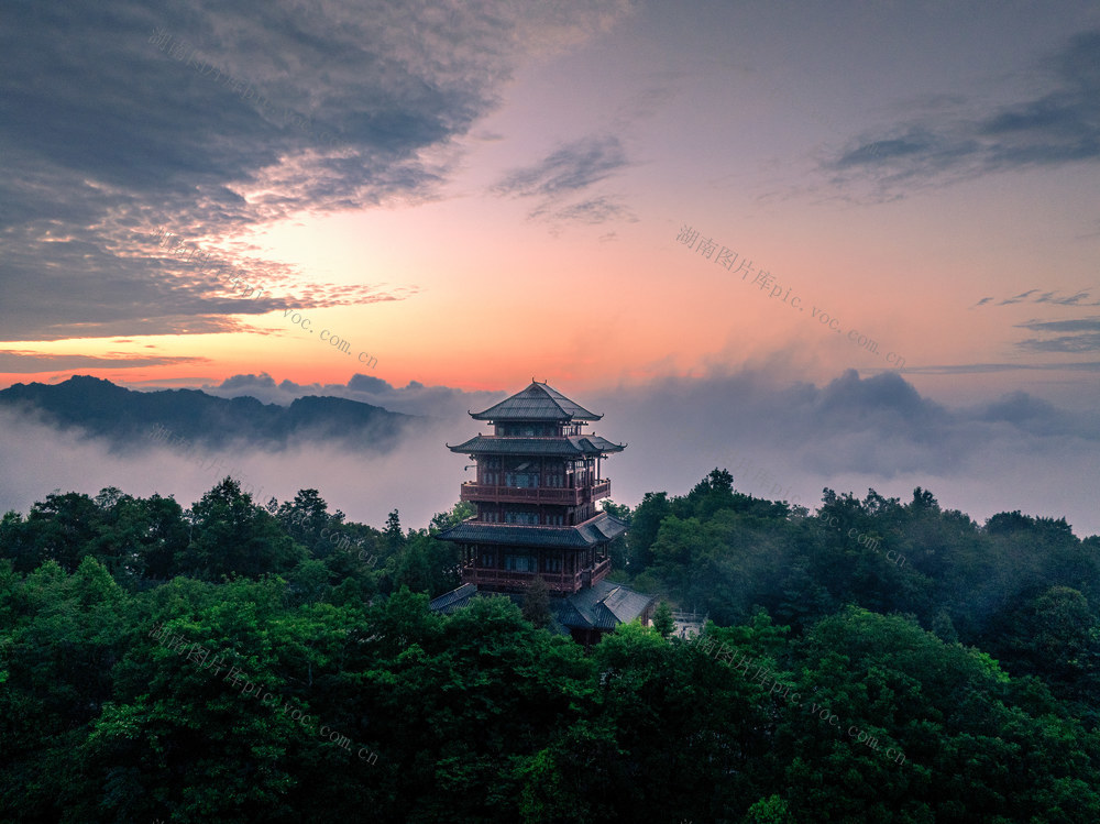 天子阁 晨曦