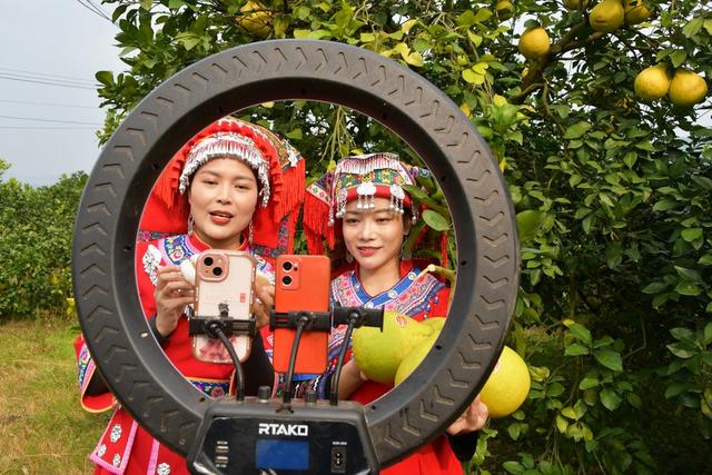 电商助力大“柚”作为