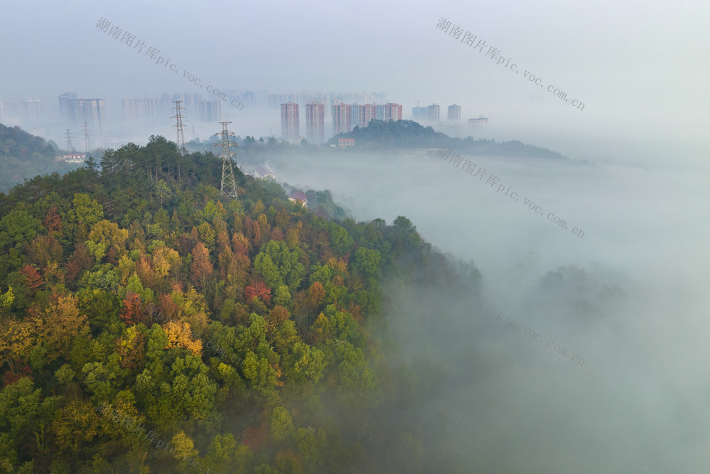 娄底 初冬 美景 水洋村