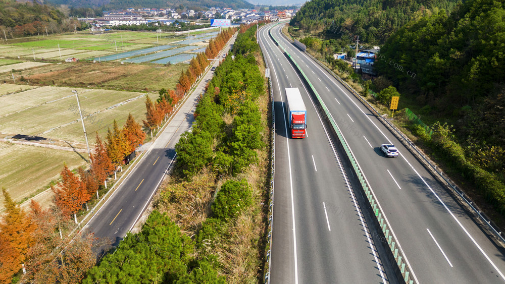 湖南 通道 入冬 公路 美景 