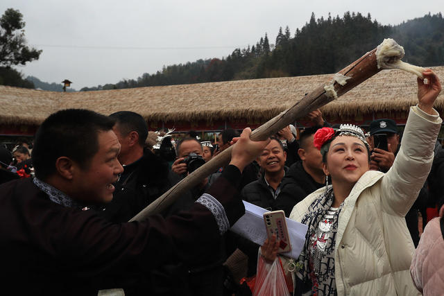 侗族 同胞 游客 民俗 活动 欢度“侗年节”