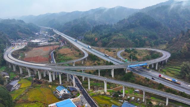 高速公路、乡村公路、交通、公路网、冬景