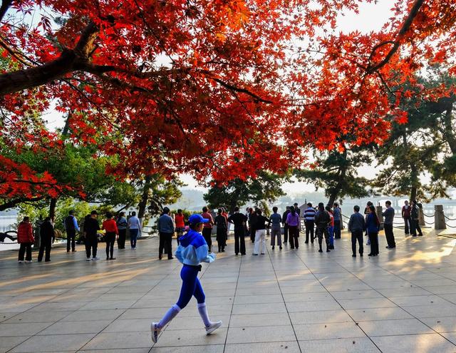 冬日暖阳，运动健身