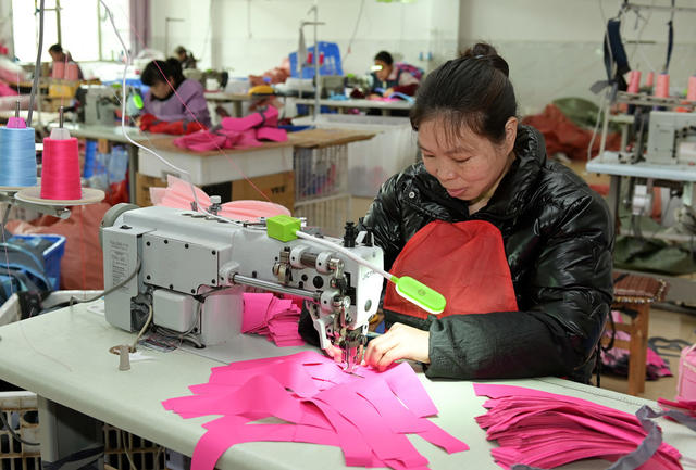 乡村企业 “微工厂” 农村 劳动就业 剩余劳动力 书包厂 村民 乡村振兴 经济  就业渠道  社会民生