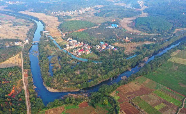 蓝山：初冬乡村美