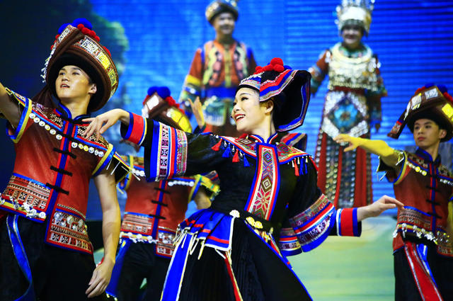 湖南省   郴州市  文化   旅游  旅游剧  《郴之谣》 首演 
       