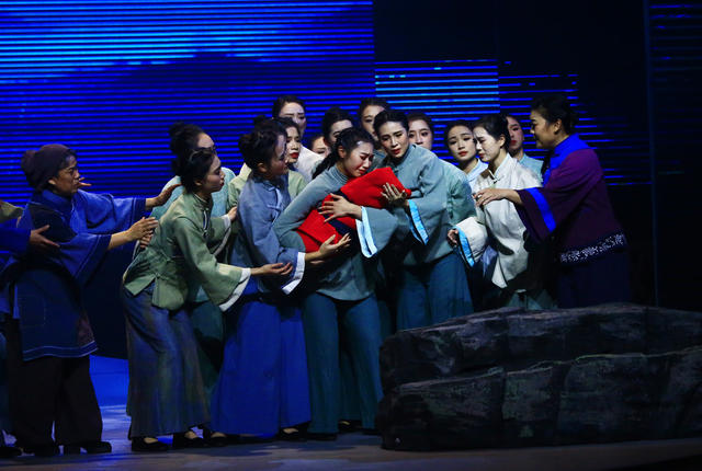 湖南省   郴州市  文化   旅游  旅游剧  《郴之谣》 首演 
       