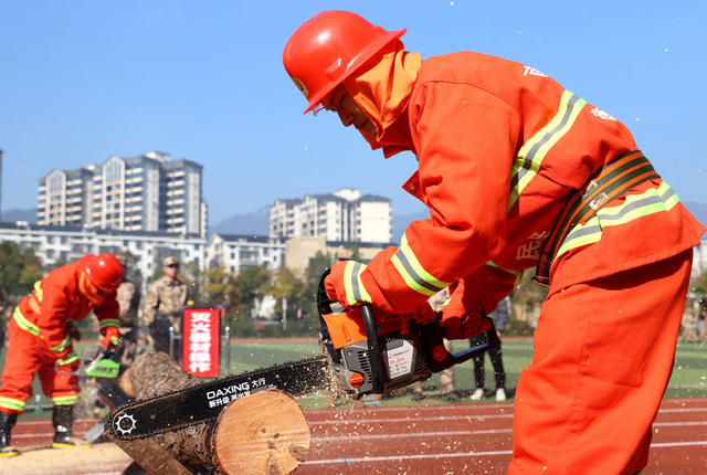 森林防灭火演练