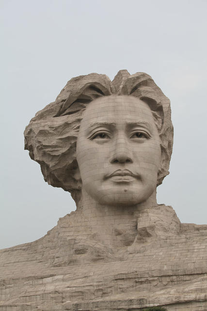 橘子洲毛泽东雕像