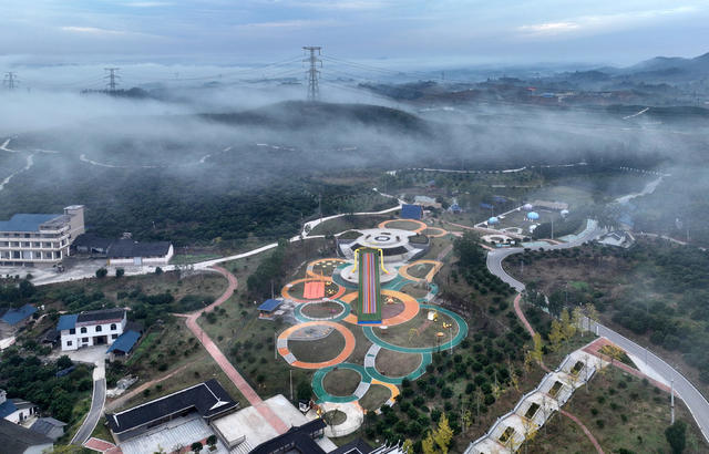 雾漫橘园
