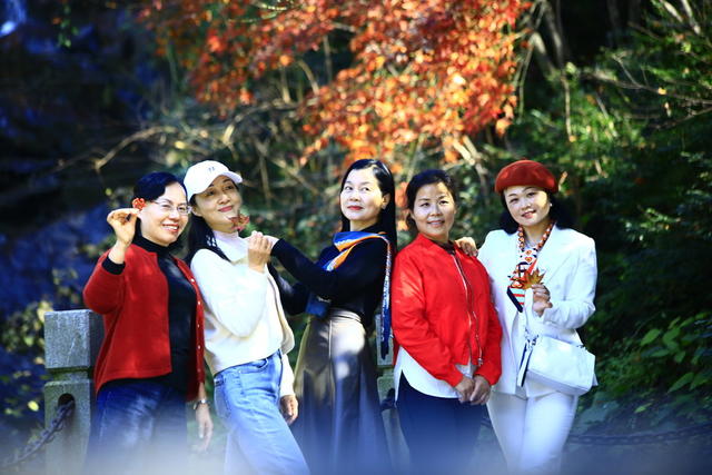 湖南  郴州市   苏仙区   王仙岭景区    红枫   秋色   