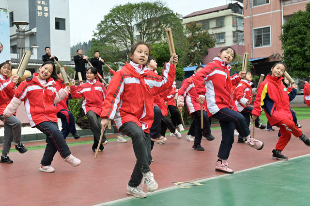 教育 大课间 传统文化 民俗文化 学生 课后服务 文化 活动