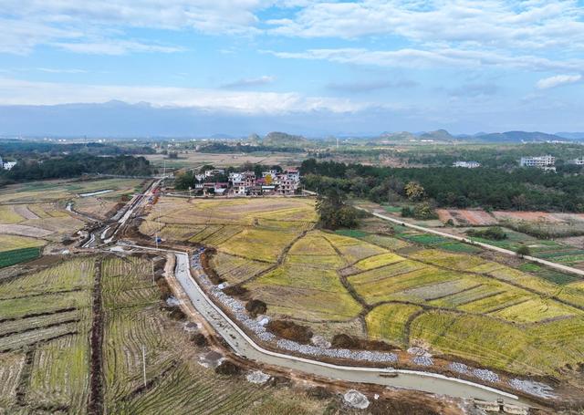 道县 高标准农田  建设 施工 水利 冬修