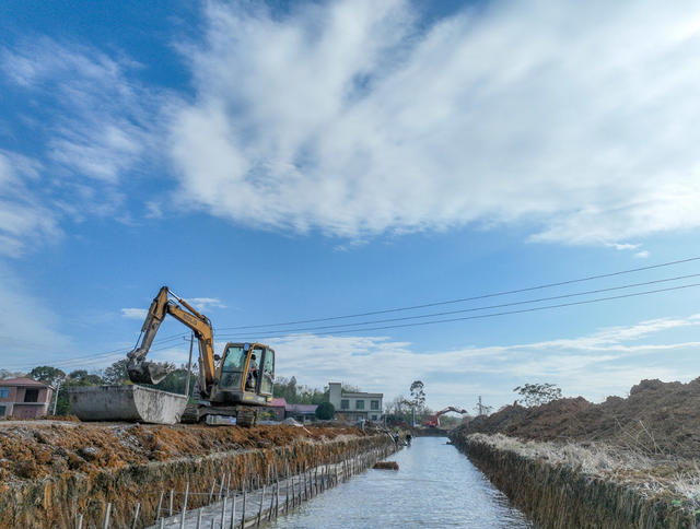道县 高标准农田  建设 施工 水利 冬修