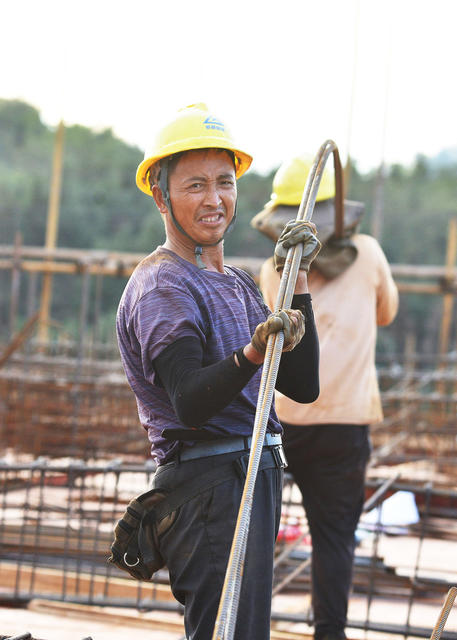 嘉禾：项目建设施工忙