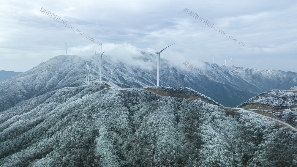 涟源市 冬日 雪景 壮美如画