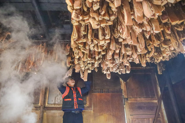 腊肉,农产品,腊味,年货,农民,土特产