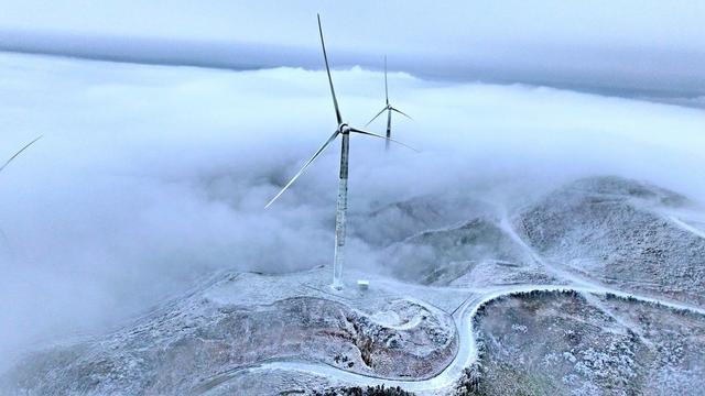 湖南  常宁  天堂山  雪景