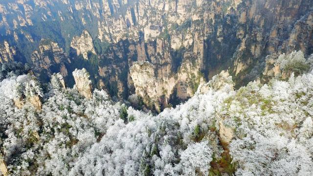 张家界 雾凇 云海 日出 