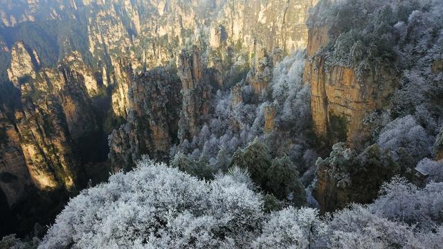 张家界 雾凇 云海 日出 