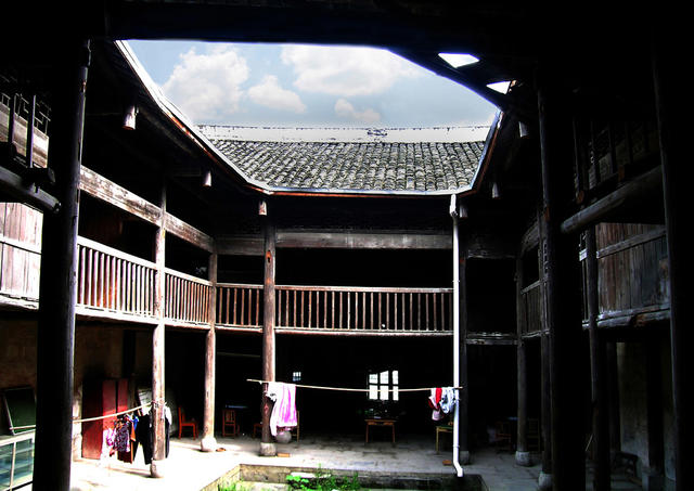 九福堂 建筑 双眼井 清朝