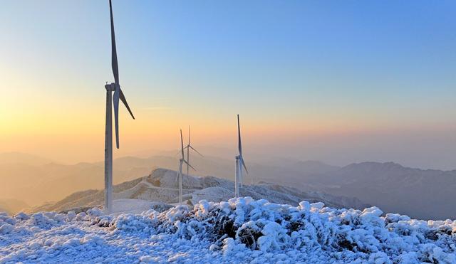 湖南  常宁  天堂山  雪景