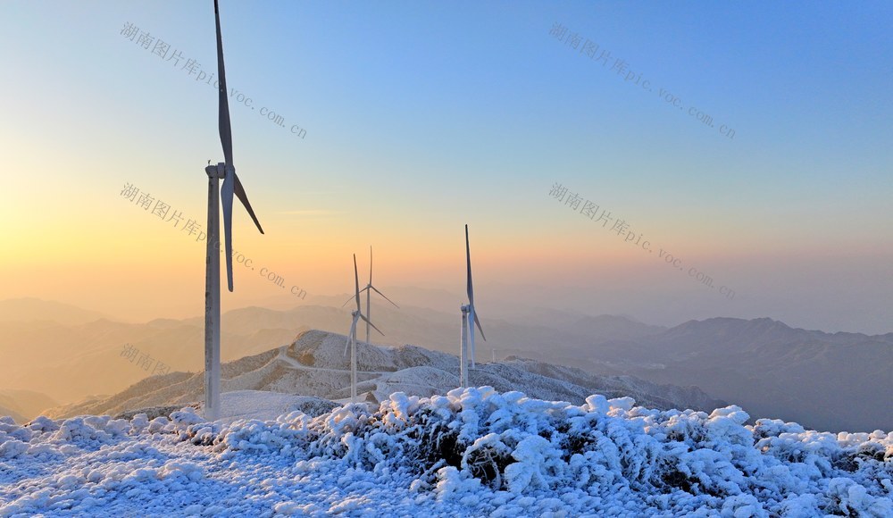 湖南  常宁  天堂山  雪景