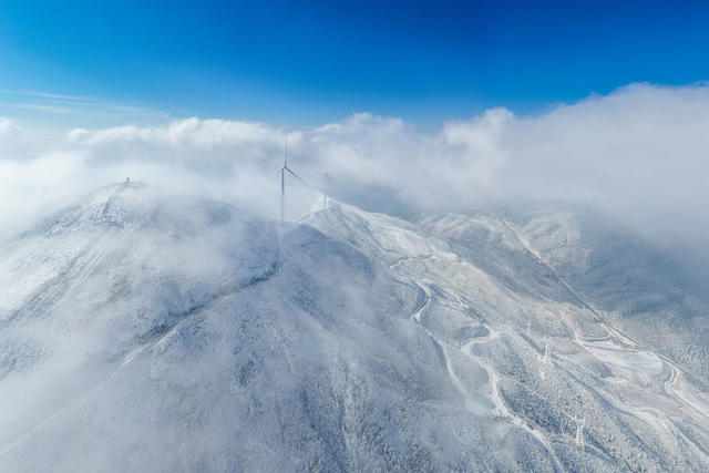 冰雪 风景 景区 旅游 雪景