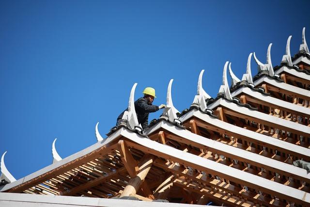 基础设施、人居环境、农村、乡村、鼓楼