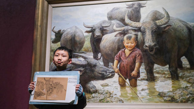李自健美术馆，绘画