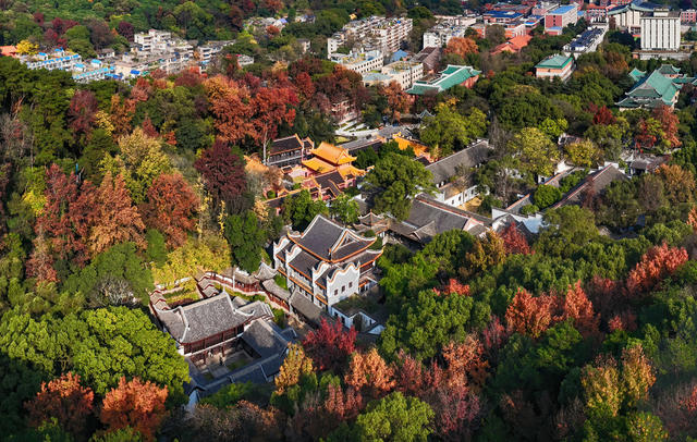 爱晚亭，岳麓书院 ，