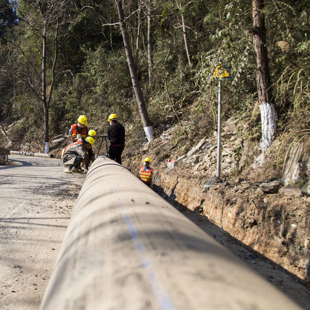 湖南 通道 城乡 集镇 供水  施工 保障 群众 饮水 安全