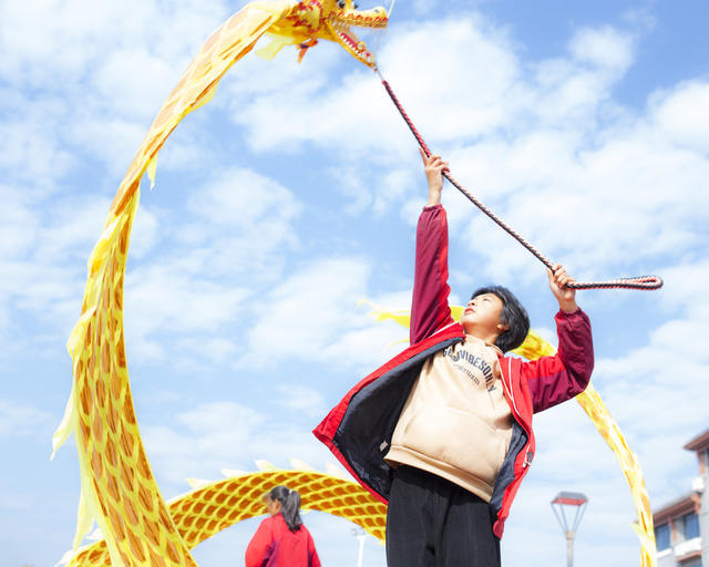 舞龙 新年 传统文化