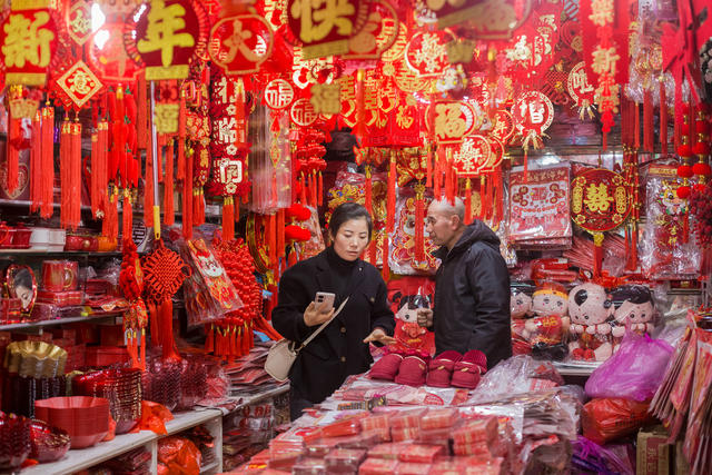 新年  元旦  饰品  灯笼