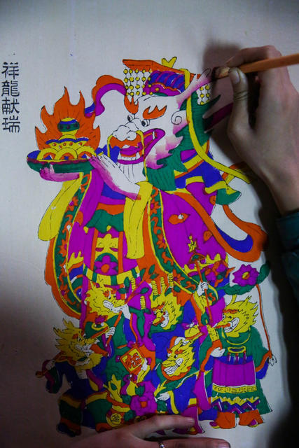 新年 新春 滩头 滩头年画 非遗 文化 传统 传承