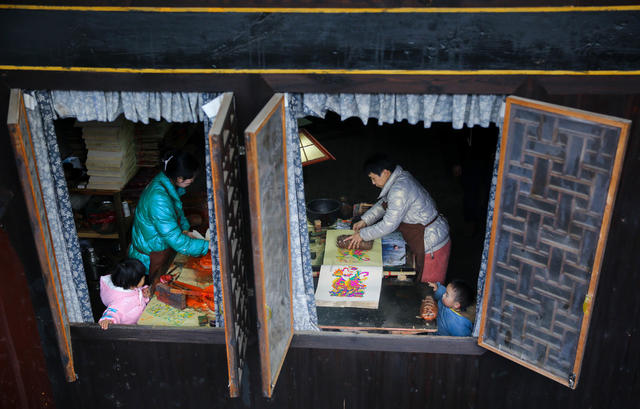 新年 新春 滩头 滩头年画 非遗 文化 传统 传承