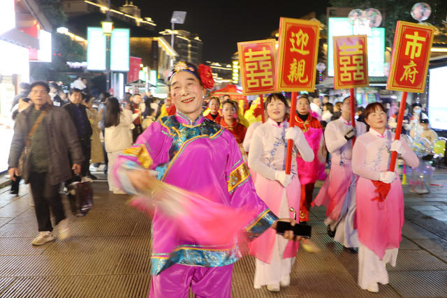 花轿表演 迎新年