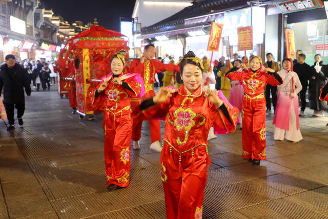 花轿表演 迎新年