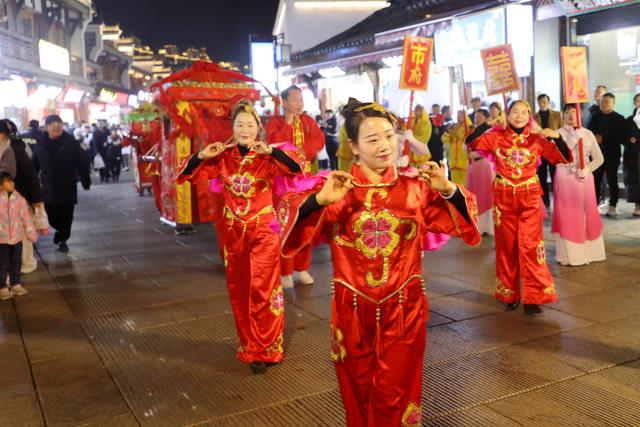 花轿表演 迎新年